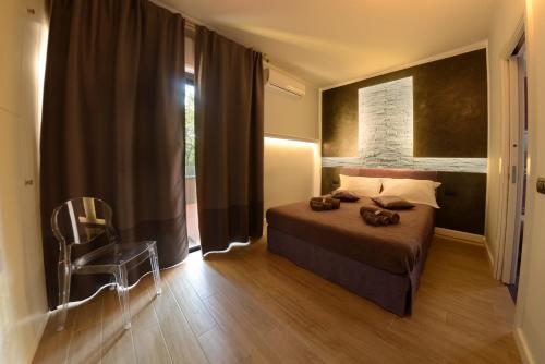 Classic Double Room with Pinewood View and Terrace