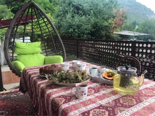 Balcony/terrace, Syunyats guest house in Halidzor in Halidzor
