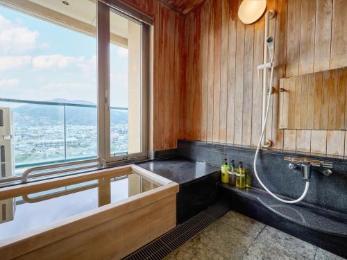 Bathroom, 天然温泉ひなたの宿日南宮崎 in Nichinan
