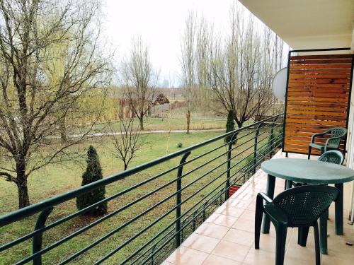 Erkély/terasz, Horvath Apartman in Cserkeszőlő