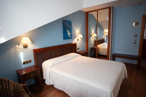 1 double bed