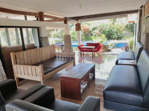Balcony/terrace, Villa Bale Arden in Lingsar