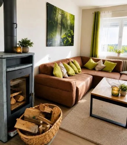 Stilvolle 120 qm Wohnung im Gästehaus Wistlberg mit 3 Schlafzimmern und großem Balkon mitten im Nationalpark in Mauth, Deutschland
