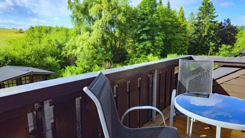 Terraza/balcón, Ferienwohnung Heger in Bad Steben