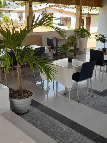 Restaurante, Airport Lodge Lungi in Tulun