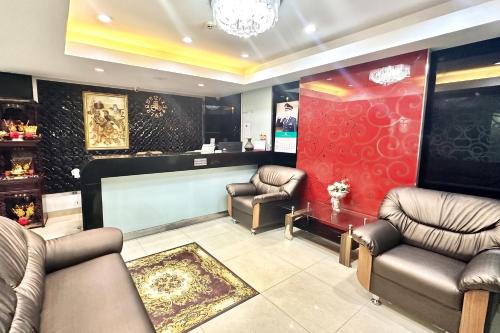 Vestíbul, Apartament de 18 m2 amb 2 habitació i 1 bany privat a Pratunam (PRATUNAM RESIDENCE HOTEL ) in Pratunam