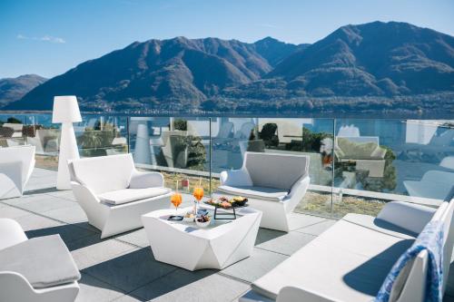 Balcony/terrace, Hotel Lago Maggiore - Welcome! in Locarno