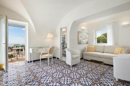 Camera, familiare, vista sul mare