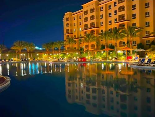 Aqua view العلمين alamein 3 bedroom apartment - El Alamein