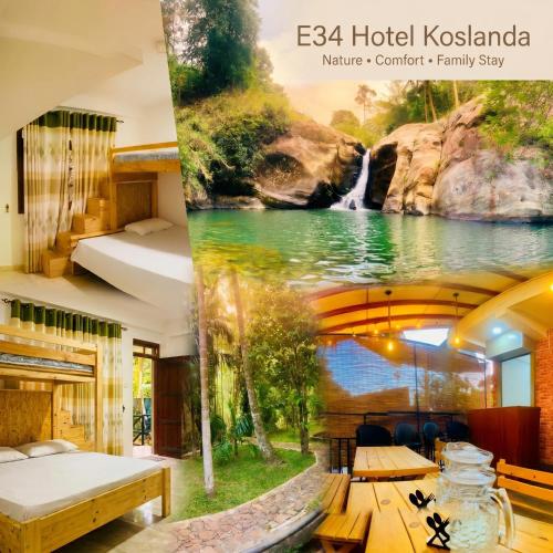 e34 Cafe, Restaurant & Hotel Koslanda Hideaway with a Private Natural Pool - Badulla