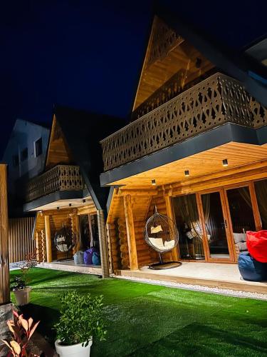 A szálláshely kívülről, Cottages Vakhrama in Abastumani