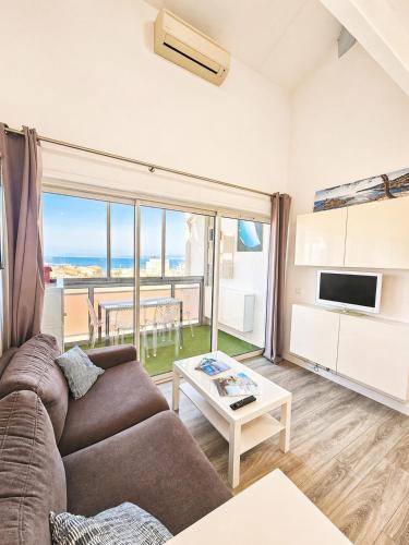 T2 cosy clim - mezzanine à 50m du port