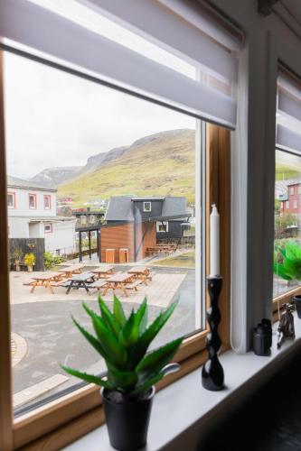 Traditional Faroese House Near Airport in Sorvagur