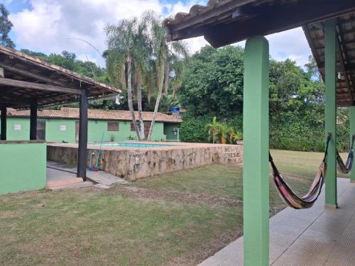 Balkons/terase, Casa de Campo perto Animália - Pets, Fogueira e Natureza - Condomínio (Casa de Campo perto Animalia - Pets, Fogueira e Natureza - Condominio) in Vargem Grande Paulista