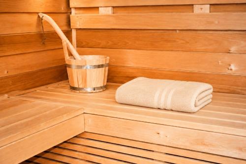 Sauna, Tourist Farm Ranč Velka (Tourist Farm Ranc Velka) in Dobrna