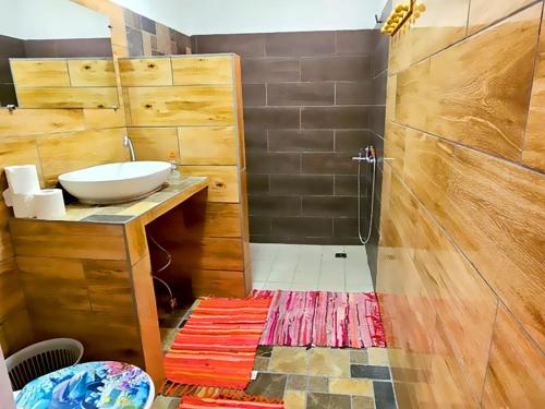 Bathroom, Pension Tereia Maupiti in Maupiti Island