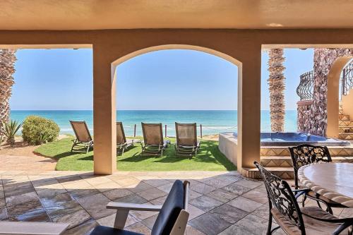 Unparalleled Luxury Beachfront House on the Water