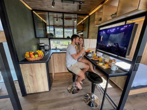 Tiny house, comfort and peace facing Chimborazo in Čimborazo