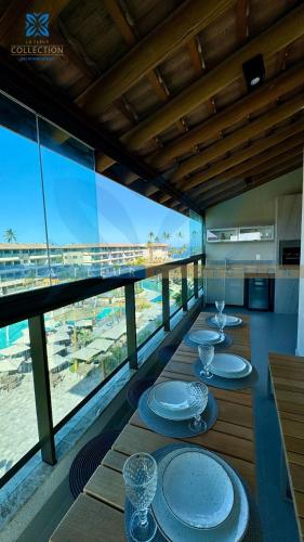 Balkon/teras, Samoa Collection - Luxo com Varanda Gourmet no Samoa Villa Resort in Porto De Galinhas