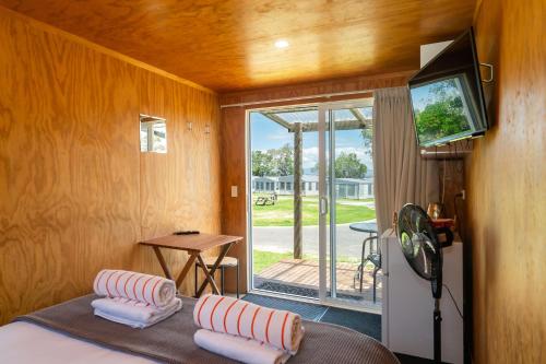 Erkély/terasz, Athenree Hot Springs & Holiday Park in Waihi