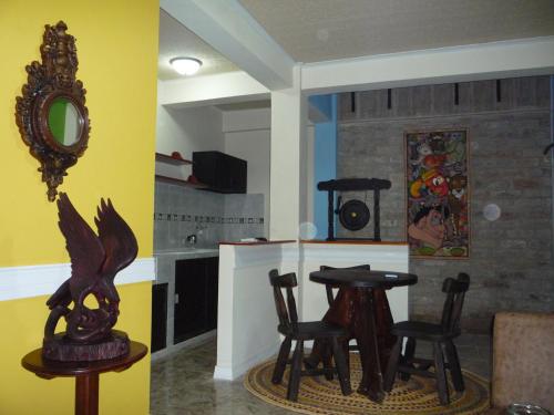 virtuve, ApartaHotel Tierras Amazonicas in Letīcija