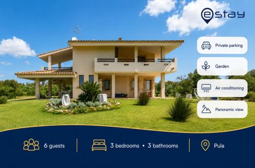 Villa Funtana Salsa - Space, relaxation and panoramic views in Pula
