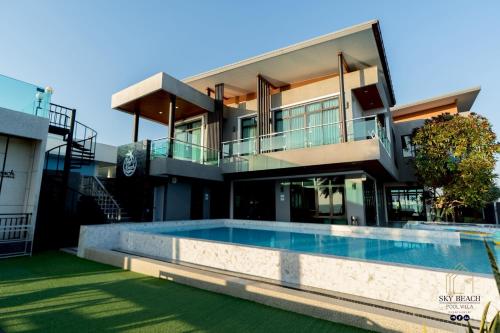 Sky Beach Pool Villa Chanthaburi 1 – khách sạn tại Laem Sing