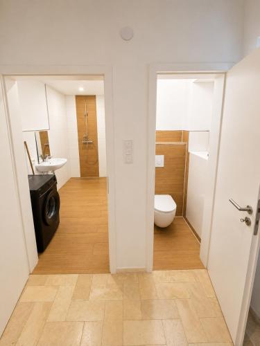 Badeværelse, Apartment Rahden in Rahden