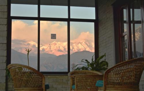 景觀, 新安納普爾納民宿 (New Annapurna Guest House) in 波卡拉