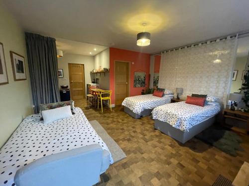 "The Studio" Contemporary studio with organic swimming pool in Skelsmergh