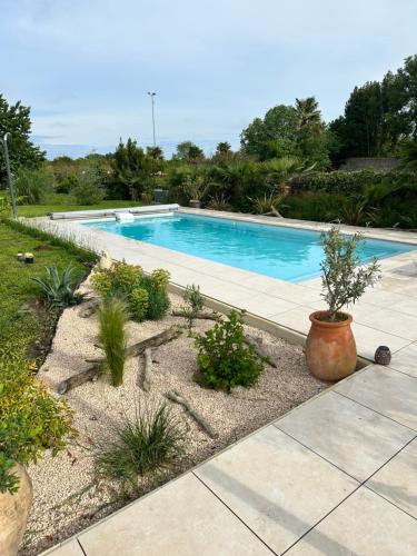 Bazén, Villa Marguerite in Madiran