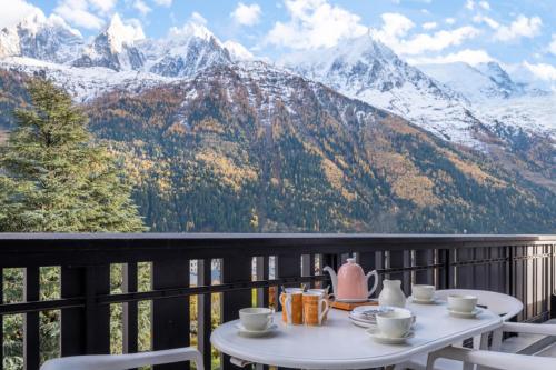 Apt spacieux avec balcon & parking Chamonix