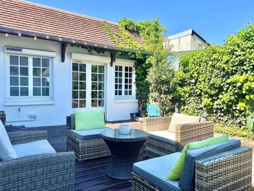 Le Patio - Maisonnette, terrasse & jacuzzi