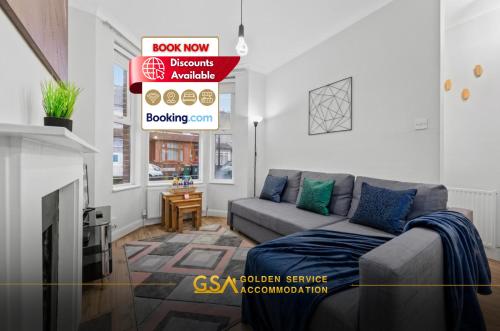 Centrally Located Flat By Golden Service Accommodation Short Term Rental Forest Gate gîte à louer Wanstead Park Railway Station