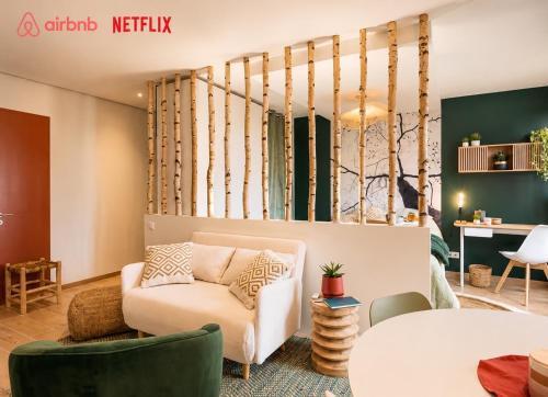 Le Zenity avec Parking privé, Netflix et Disney Plus, Proche Nancy Gentilly