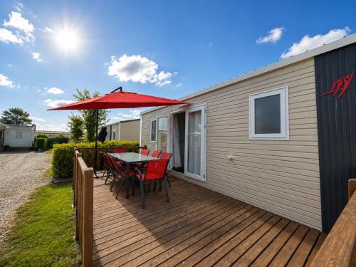 Camping Le clos Savoye in Biville-sur-Mer