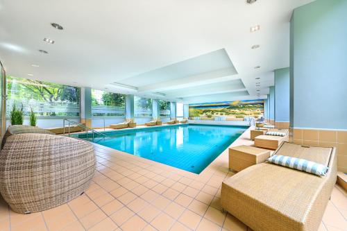 Úszómedence, relexa hotel Bad Steben in Bad Steben