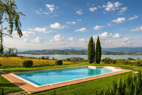 ทัศนียภาพภายนอกโรงแรม, House With Lakeview Between Tuscany And Umbria in ปอร์โต