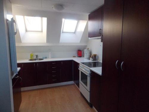 Kitchen, Nygammelsø Bed & Breakfast in Stege