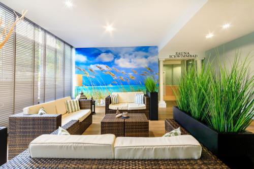 Úszómedence, relexa hotel Bad Steben in Bad Steben