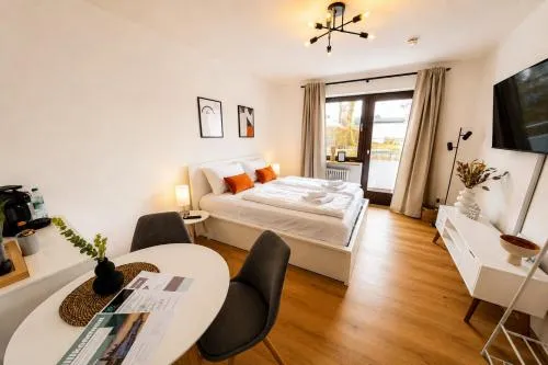 'GoldPath' Passau - Spitalhof I Modern I WLAN I Küche I Balkon I SmartTV mit Wipu in Passau, Deutschland