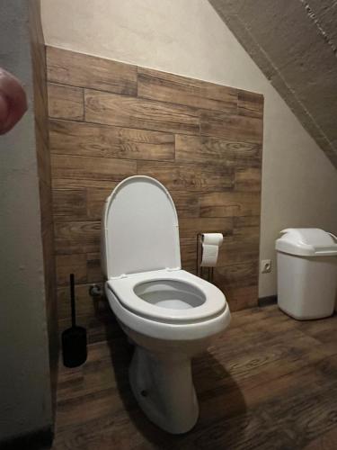 Vannas istaba, 1 kambario apartamentai Pėžaičiai (1 kambario apartamentai Pezaiciai) in Agluonenai