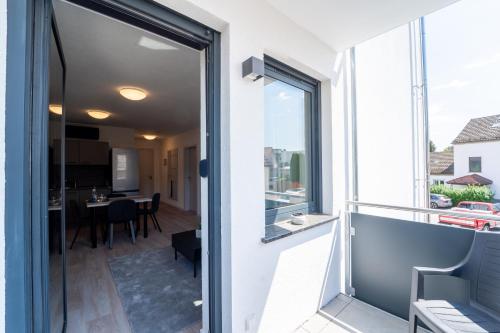 Aparthotel Neckartal - Premium Serviced Apartments mit je 2 Doppelzimmern - Highspeed-WLAN, 55'' Sma in Remseck am Neckar