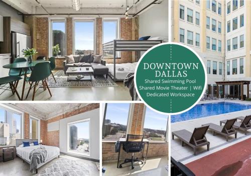 Dallas Downtown Stay with Pool, Theater & Game Room – khách sạn tại Trung tâm thành phố Dallas