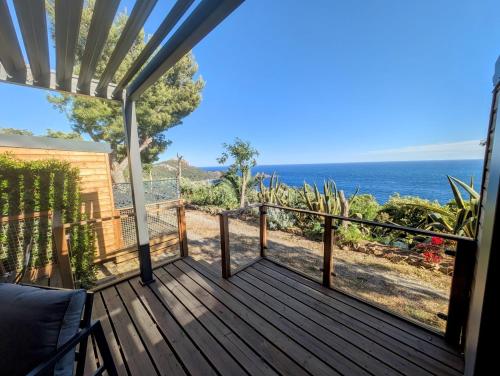 Mobile Evasion OKPL Chalet vue mer