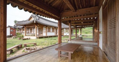 Gyeongju hanok pentown in Angang-eup