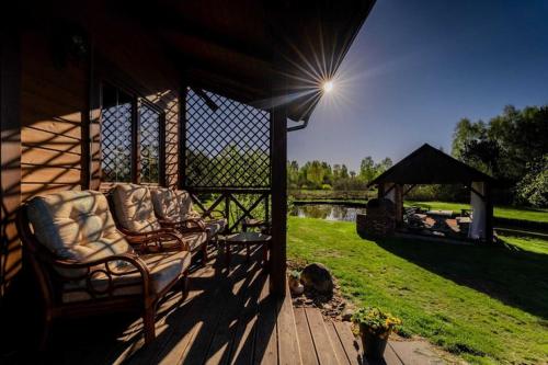 Viesnīcas āriene, Holiday home with private pond, jacuzzi and sauna in Lipusz