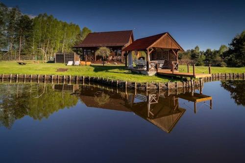 Viesnīcas āriene, Holiday home with private pond, jacuzzi and sauna in Lipusz