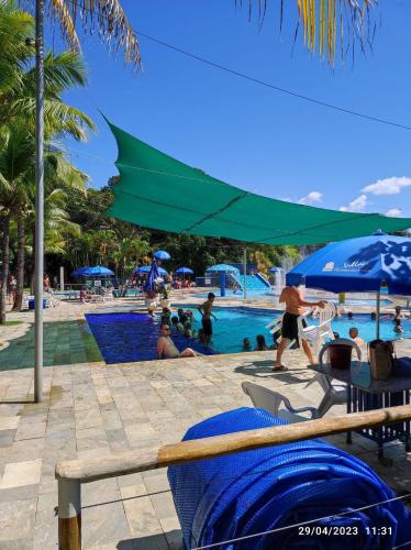 Swimming pool, Casa Aluguel Temporada Caldas Novas in Estância Chácara Itapema