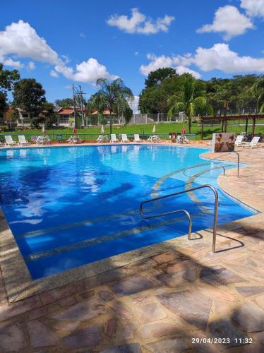 Swimming pool, Casa Aluguel Temporada Caldas Novas in Estância Chácara Itapema